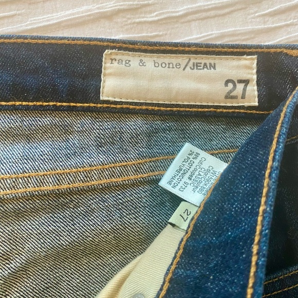Rag & Bone The Dre jeans size 27. Versatile. Roll them up or full length. - Picture 6 of 9
